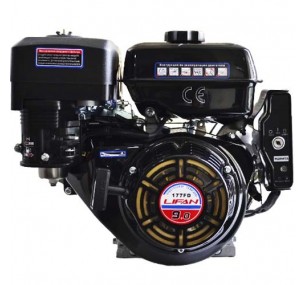 Двигатель-Lifan 177F-D (вал 25мм, 90x90) 9лс