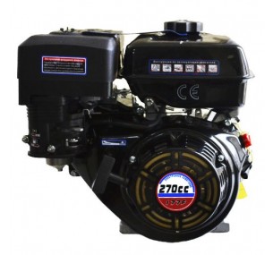 Двигатель-Lifan 177F-R (сцепление и редуктор 2:1) 9лс