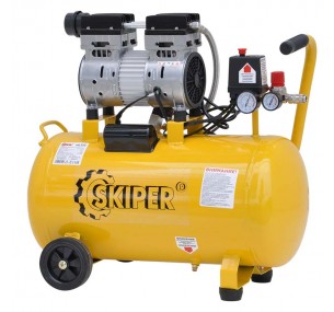 Компрессор безмасляный SKIPER IBL50X (750 Вт, 220В, 50 л)
