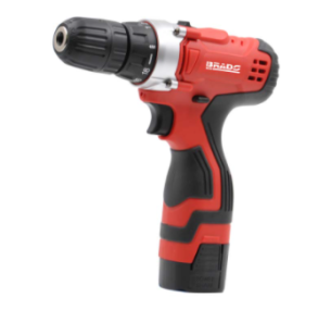 Аккумуляторная дрель-шуруповёрт BRADO DF330X-1 (2 ск,Li-ion 14,4В, 2 акк, 1,5 А/ч, кейc)