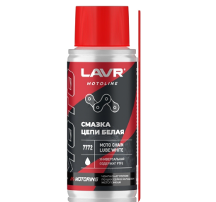 Ln7772 LAVR motoline Смазка цепи белая (140мл)