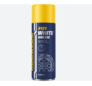 MANNOL 8121 WHITE GREASE (Белая литиевая смазка) 450мл