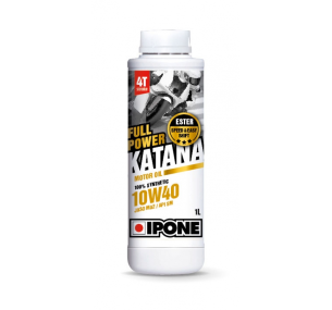800359 Масло IPONE FULL POWER KATANA 10W40 моторное для мотоциклов, 100% Synthetic with Ester, 1 литр