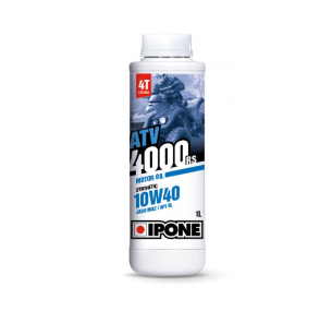 800167 Масло IPONE ATV 4000 RS 10W40 моторное,Synthetic для четырехтактных двигателей квадроциклов,1 литр