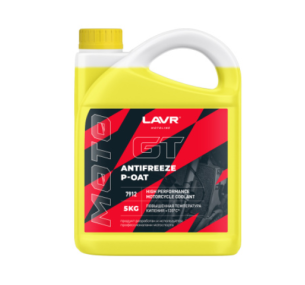 Ln7912 LAVR motoline Антифриз для мотоцикла GT P-OAT (5кг)