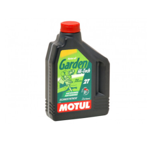 Масло Motul Garden 2T моторное, полусинтетическое для двухтактных двигателей садовой техники, 2 литра.,