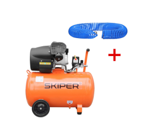 Воздушный компрессор SKIPER AR100V + Шланг SKIPER PH04 20м (Комплект) Воздушный компрессор SKIPER AR100V + Шланг SKIPER PH04 20м (Комплект)