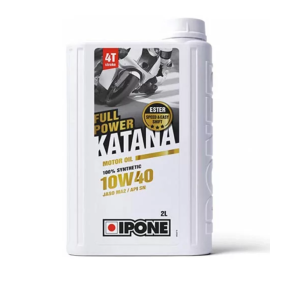 800360 Масло IPONE FULL POWER KATANA 10W40 моторное для мотоциклов,100% Synthetic with Ester, 2 литра
