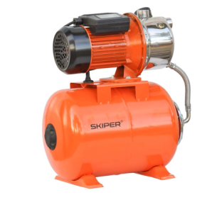 Станция водоснабжения автоматическая SKIPER JET1300M-PRO (1300 Вт, 3600 л/ч, 24 л, нерж)