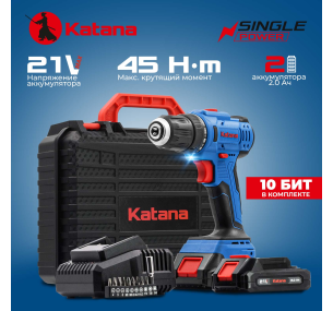 Аккумуляторная дрель-шуруповерт Katana CD 3500