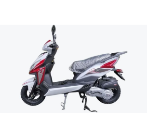 Скутер VMC CITY BY49QT-2A 49 cм3 Серия N1500, LED фары, сигн. VIN 021701 (RED/WHITE)