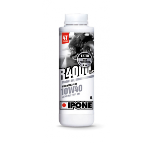 800028 Масло IPONE R4000 RS 10W40 моторное, Synthetic Plus для четырехтактных двигателей мотоциклов, 1 литр