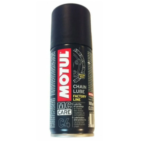 106423 Смазка Motul C4 CHAIN LUBE FL для мотоцепей синтетическая, 100мл 106423 Смазка Motul C4 CHAIN LUBE FL для мотоцепей синтетическая, 100мл