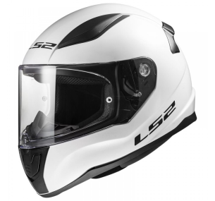 Мотоциклетный шлем LS2 FF353 RAPID II SOLID WHITE-06 (L)