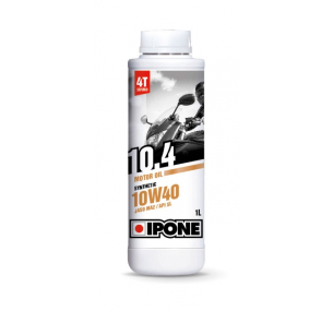 800053 Масло IPONE 10.4 10W40 моторное, Synthetic для четырехтактных двигателей мотоциклов, 1 литр