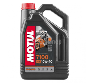 113198 Масло Motul 7100 5W40 4T моторное,100% синтетическое для четырехтактных двигателей мотоциклов, 4литра, страна происх. ВЬЕТНАМ