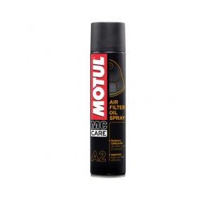 Масло для пропитки поролоновых фильтров Motul A2 AIR FILTER OIL,полусинтетическое ,400мл