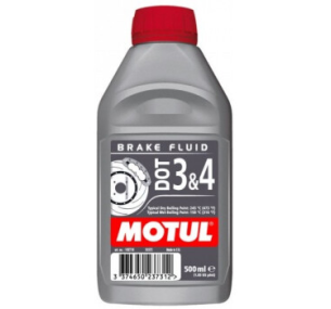 Жидкость тормозная MOTUL DOT 3&4 500мл,100% синтетическое