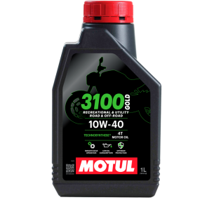 113192 Масло Motul 3100 GOLD 10W40 4T моторное , полусинтетическое для четырехтактных двигателей мотоциклов, 1литр, страна происх. ВЬЕТНАМ