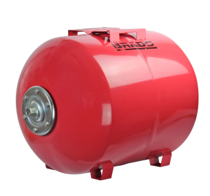 Гидроаккумулятор BRADO T-100H (100 л, горизонтальный, сталь, 6 атм)