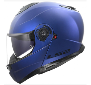 МОТОЦИКЛЕТНЫЙ ШЛЕМ LS2 FF908 STROBE II MATT NAVY BLUE-06 (L)