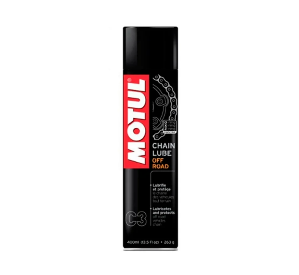 111650 Смазка для мотоцепей Motul C3 CHAIN LUBE OFF ROAD синтетическая, 400мл