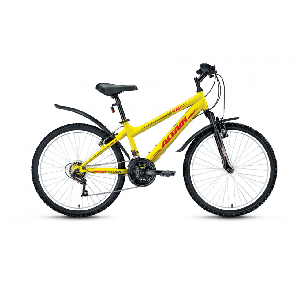 Велосипед Altair MTB disc желтый /RBKT71N4P004