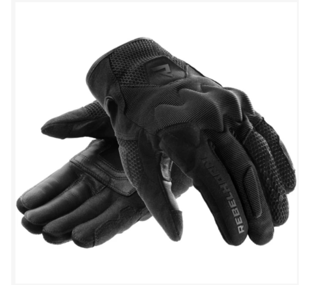 Перчатки REBELHORN CORE BLACK (М)