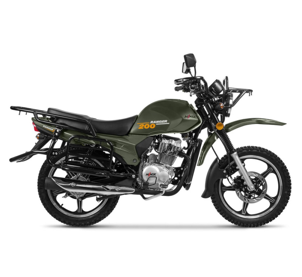 Мотоцикл MINSK Ranger тип YG-2FC, зеленый