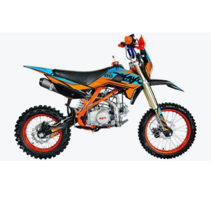 Питбайк KAYO EVOLUTION K125EM 17/14 KRZ (механ. сцепл., эл. стартер 2024г.) (заводская упаковка, 1560012-789-7024) 