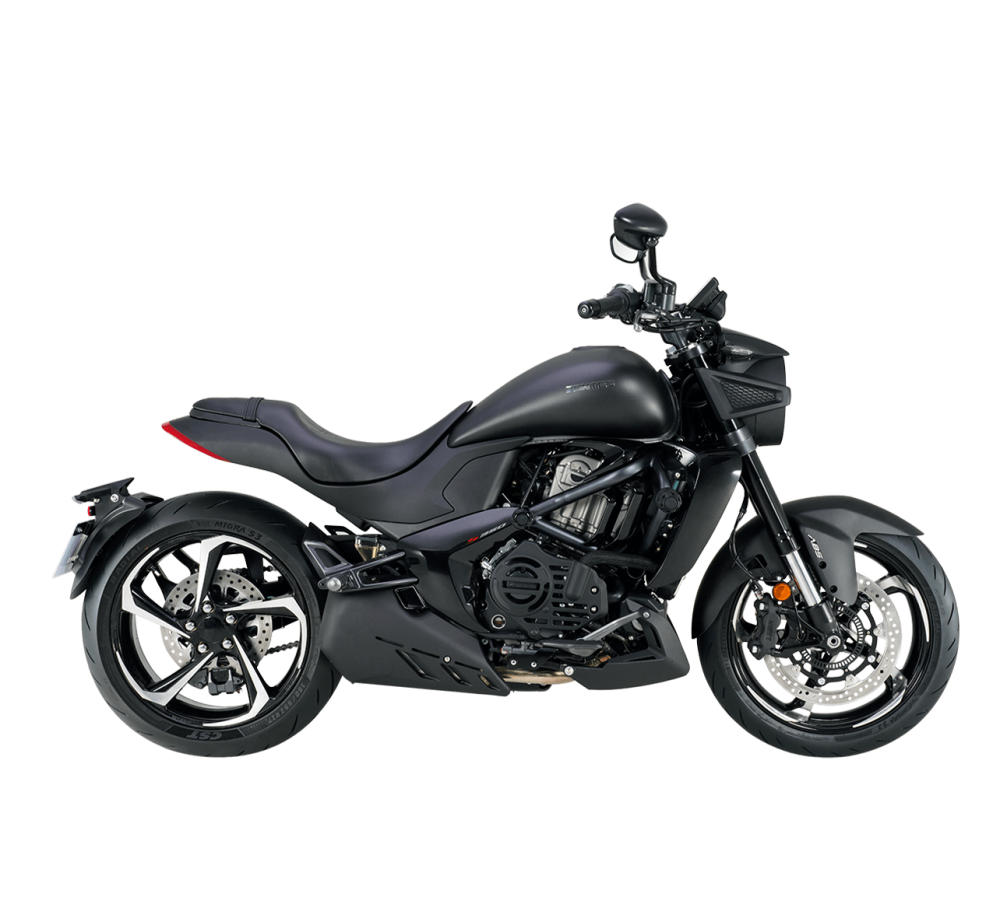 Мотоцикл ZONTES ZT350-S (4T ZT184MP EFI) 17/17 ПТС (черный, заводская упаковка, 1560537-796-7136)