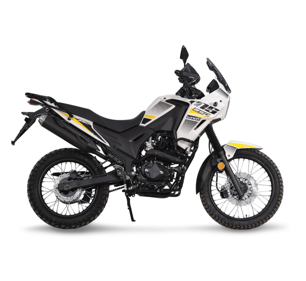 MS250LLCLGM507TA101830 Мотоцикл LONCIN MS250 Белый (White, W1N) Classic 2026
