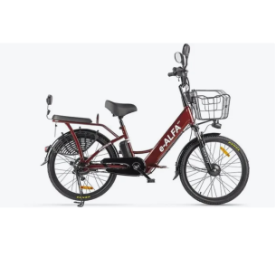 Велогибрид GREEN CITY e-ALFA new Коричневый-2153