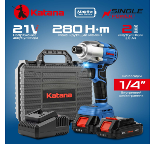 KATANA Гайковерт ударный аккумуляторный SinglePOWER