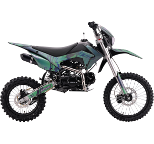 Питбайк EX 17/14. Цвет Rift Green. Происхождение КНР Вин номер