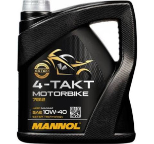 MANNOL 7812 4-Takt Motorbike SAE 10W-40 4л 