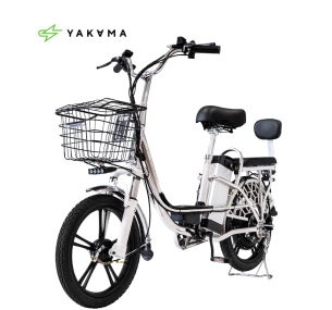 Электровелосипед Yakama R1 СЕРЕБРИСТЫЙ Страна производства: Китай