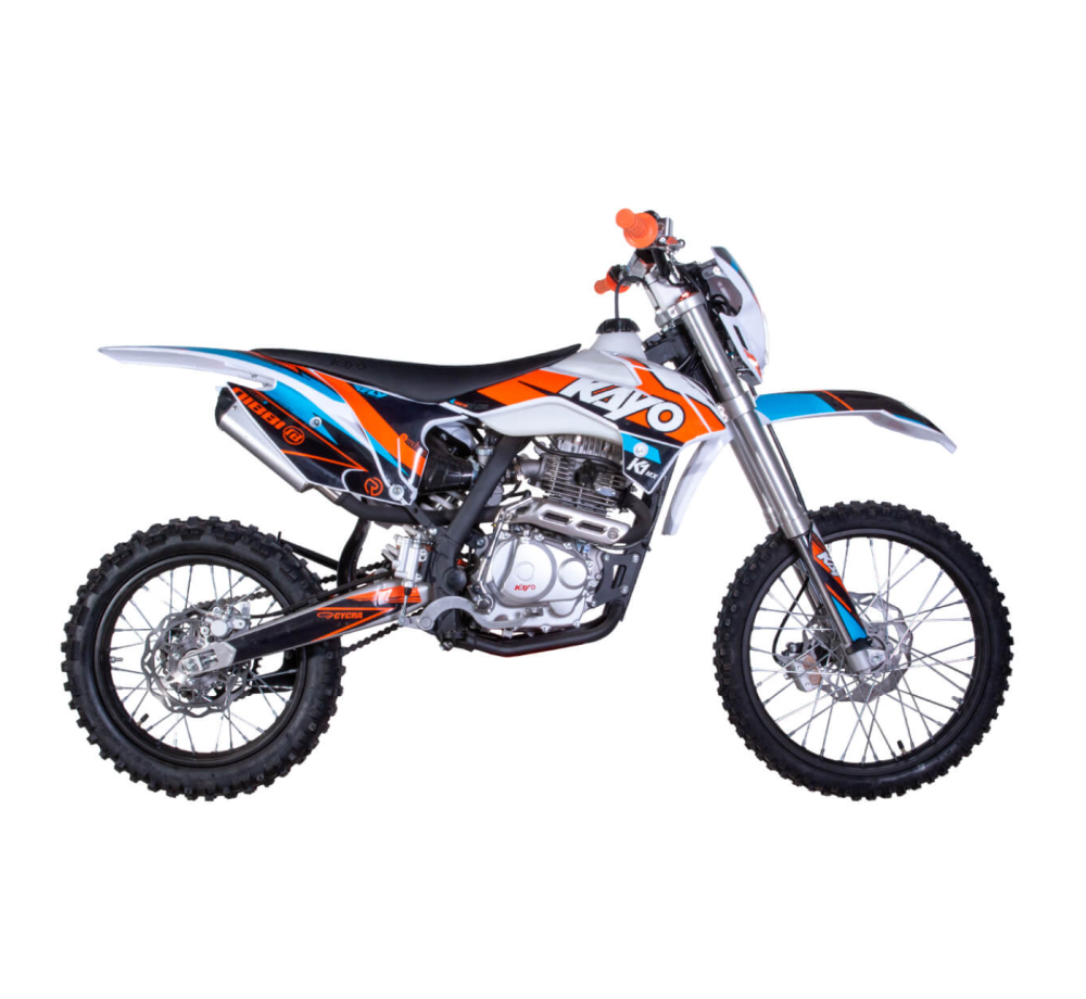 Мотоцикл кроссовый KAYO K1-L 150 MX 19/16 (, заводская упаковка, 1560012-790-1350)
