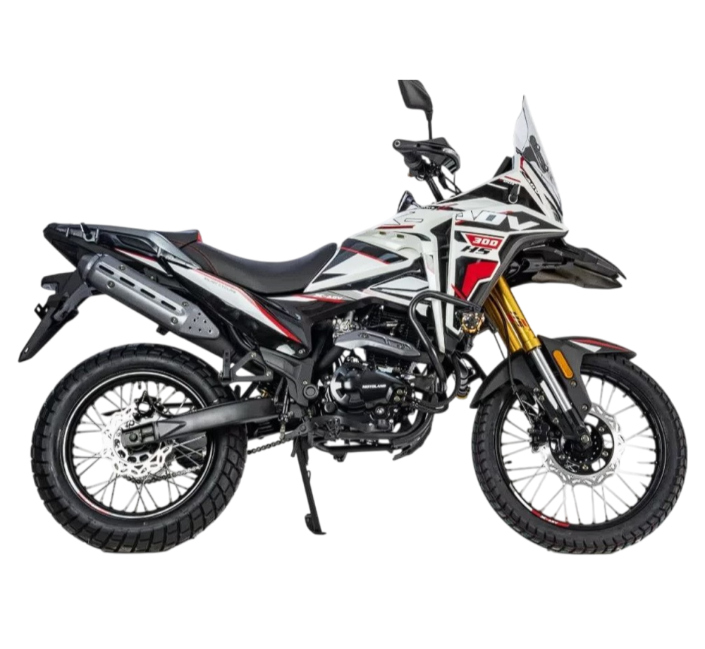 Мотоцикл Кросс 300 ENDURO GARET 19/17 XF300-c белый Мотоцикл Кросс 300 ENDURO GARET 19/17 XF300-c белый