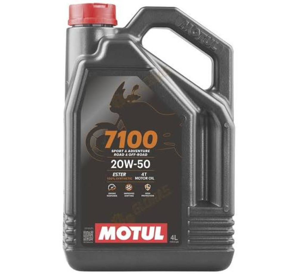 112911 Motul 20W50 (4L) 7100 4T Масло моторное, страна ввоза ГОНКОНГ