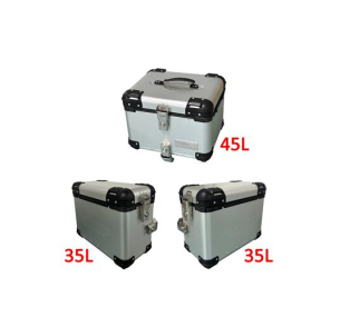 Комплект алюминиевых кофров ZONTES 703T (серебро) Chengwei