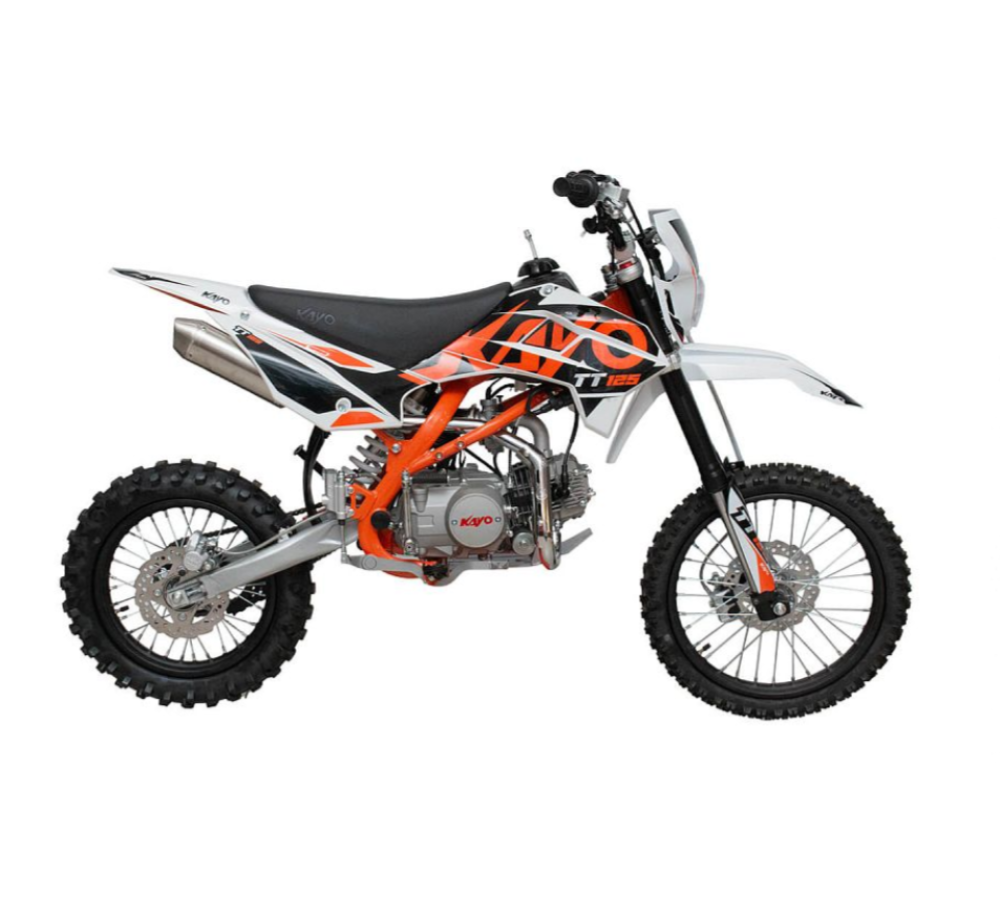 Питбайк KAYO BASIC K125ЕМ 17/14 KRZ (механ. сцепл., эл.стартер) (заводская упаковка, 1560012-789-4030) Питбайк KAYO BASIC K125ЕМ 17/14 KRZ (механ. сцепл., эл.стартер) (заводская упаковка, 1560012-789-4030)