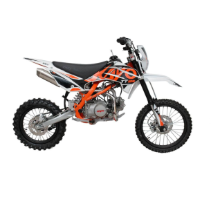 Питбайк KAYO BASIC K125ЕМ 17/14 KRZ (механ. сцепл., эл.стартер) (заводская упаковка, 1560012-789-4030) 