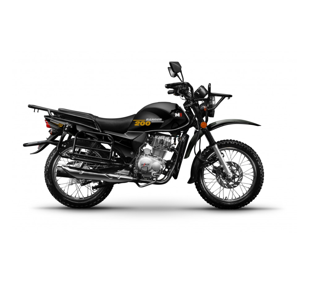 Мотоцикл MINSK Ranger 200 тип YG-2FC ,чёрный (укомпл. аккум.) 4810310026630 , Страна произв-ва: КИТАЙ Мотоцикл MINSK Ranger 200 тип YG-2FC ,чёрный (укомпл. аккум.) 4810310026630 , Страна произв-ва: КИТАЙ