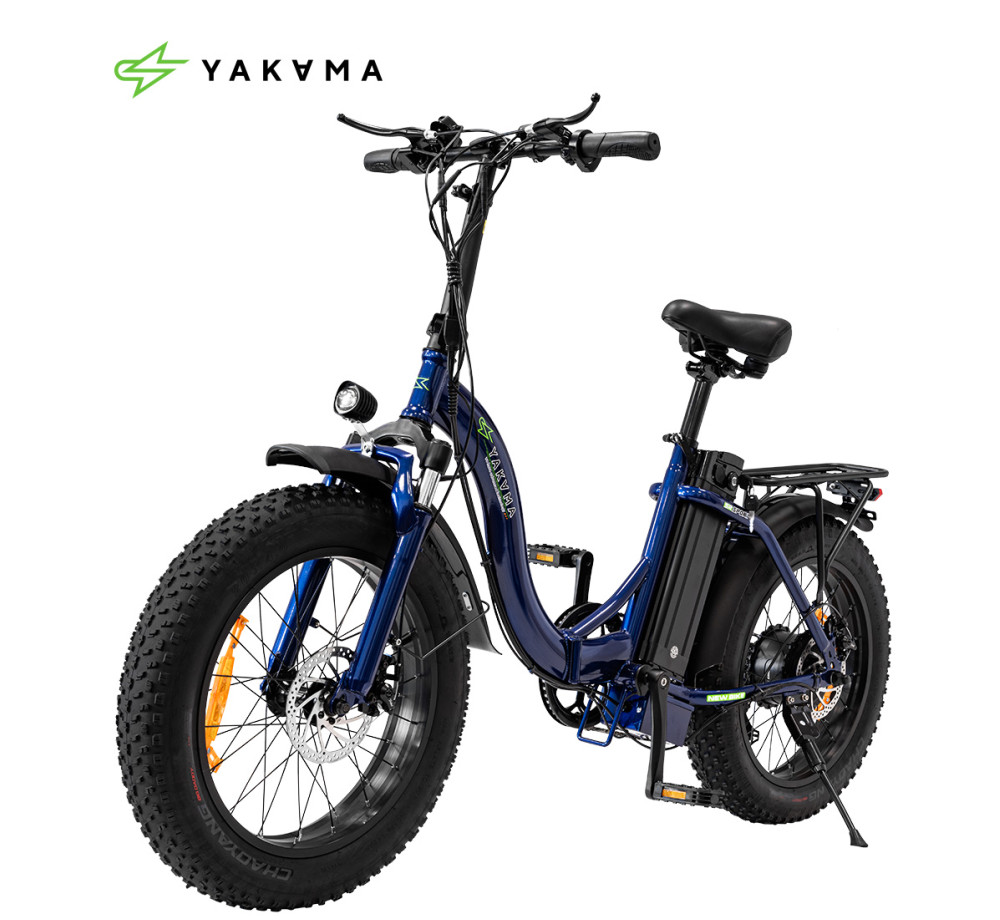 Электровелосипед YAKAMA S4 СИНИЙ